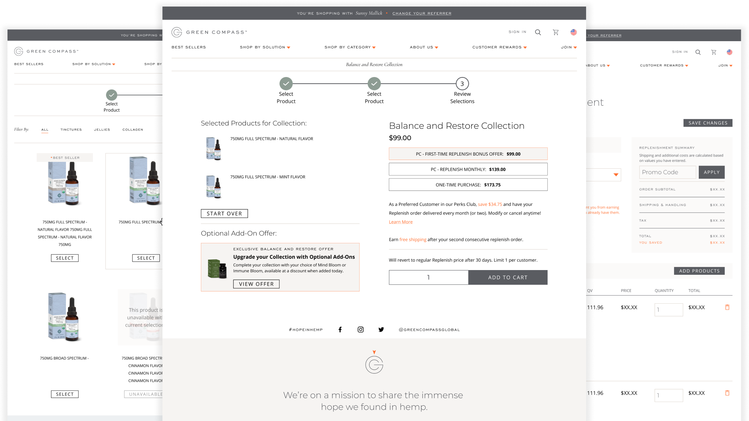 Green Compass: Enrollment Flow, Built from Nothing — Green Compass case study thumbnail