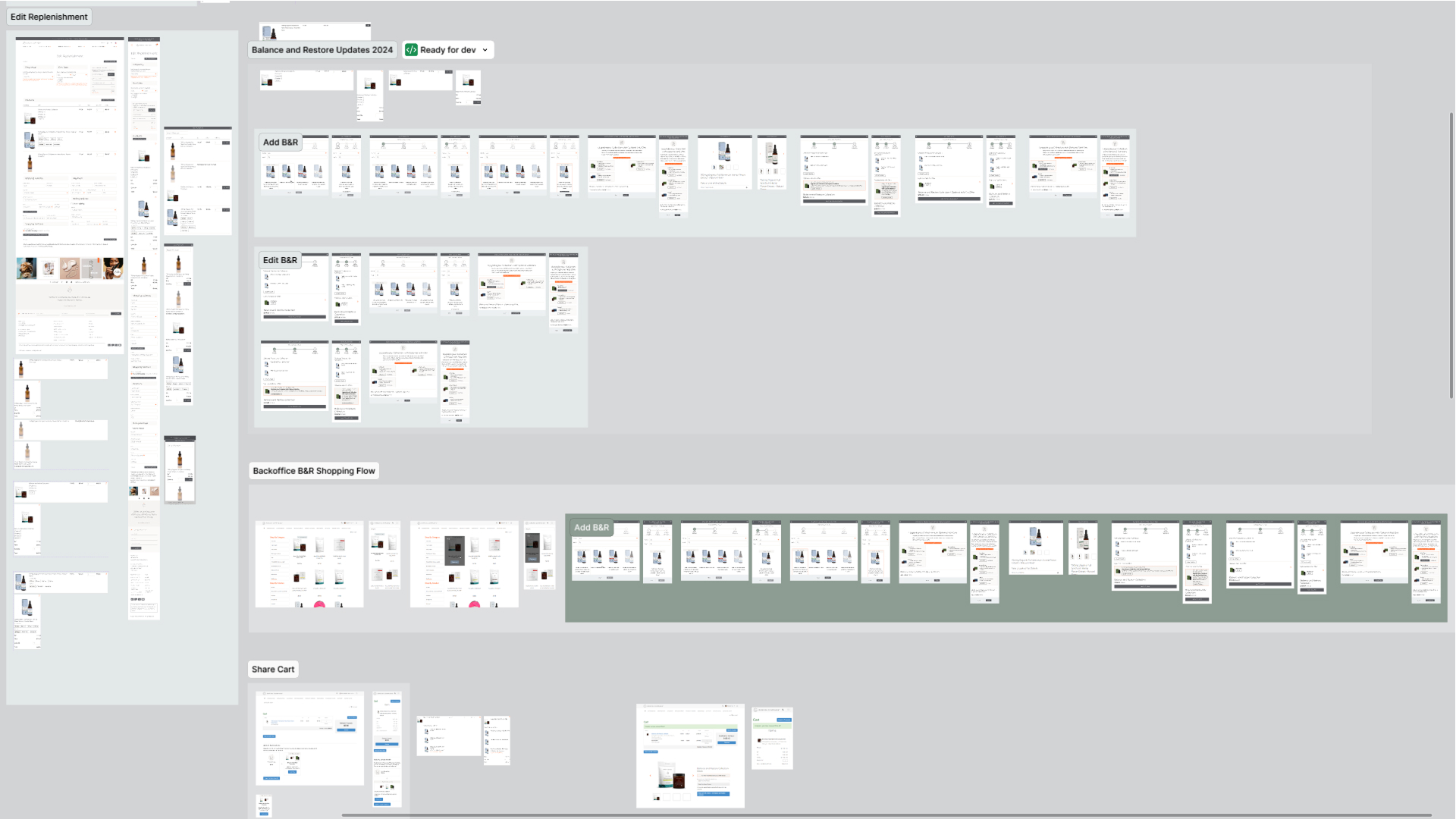 Process / early iterations