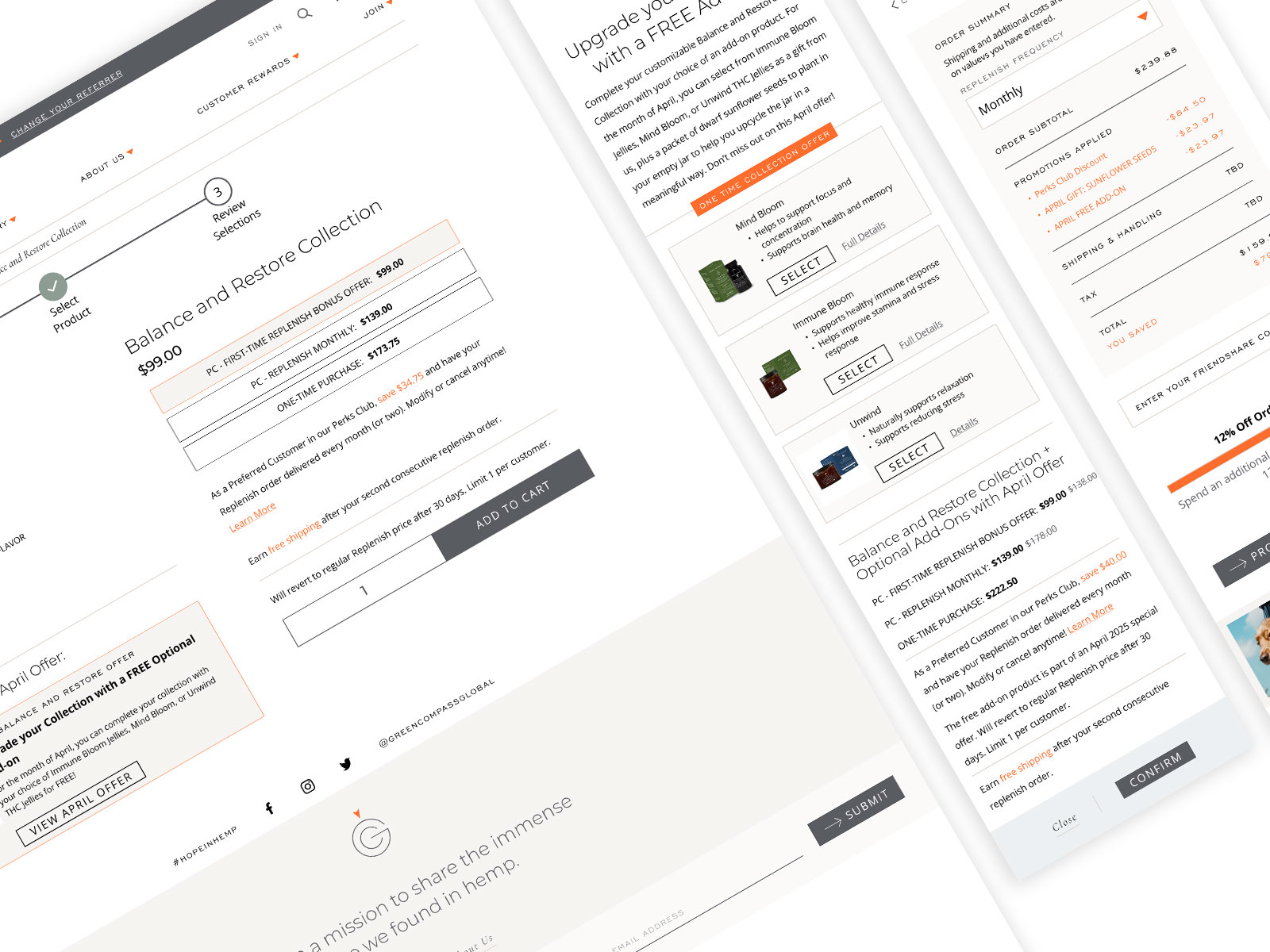 Green Compass Digital Experience & Enrollment System - Project Preview