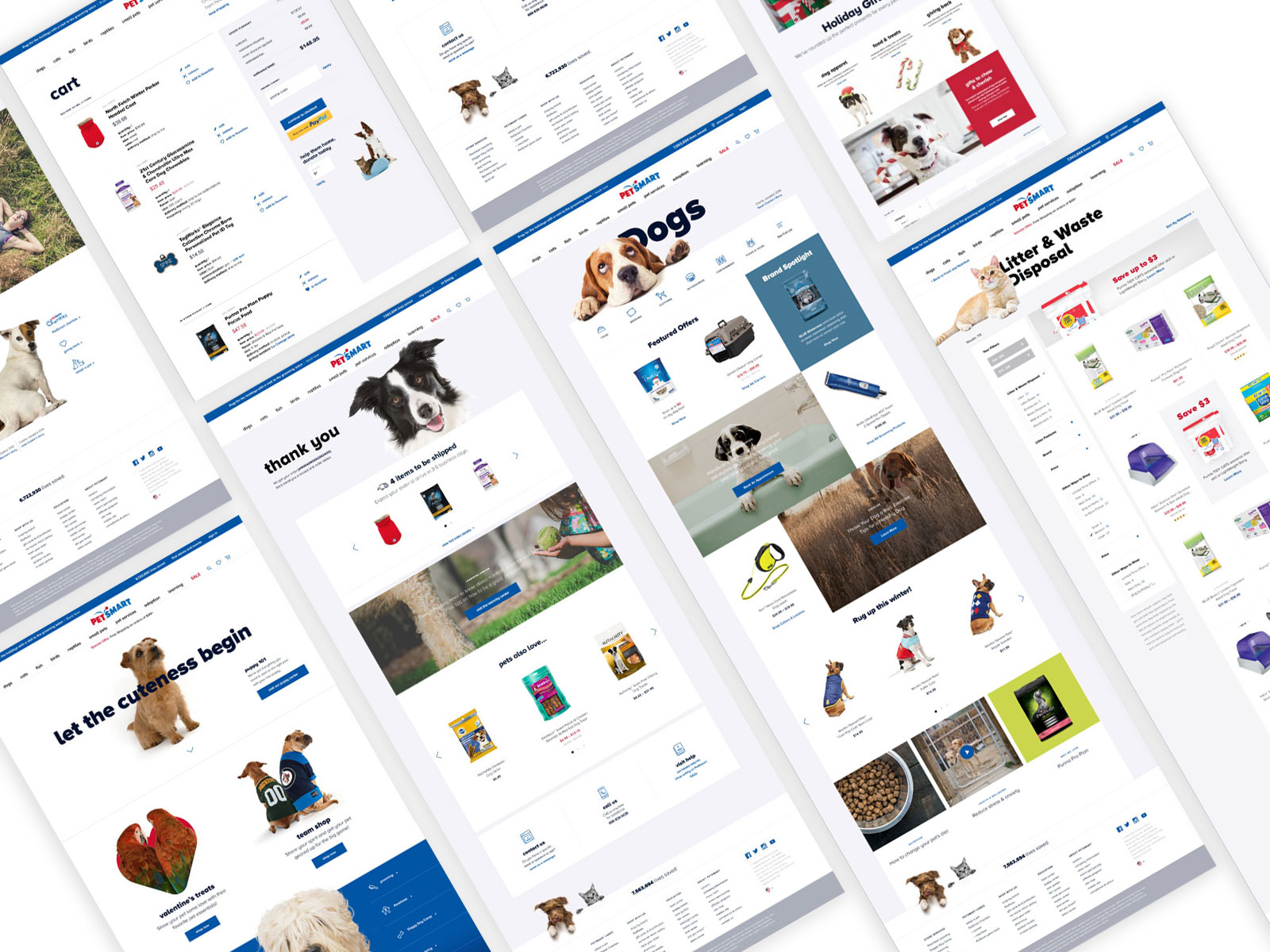PetSmart.com E-Commerce Redesign - Project Preview